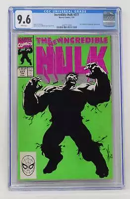 Incredible Hulk 377 Marvel 1991 CGC 9.6 Dale Keown 1st Professor • $66