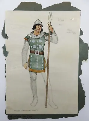 Soldier Original Theatrical Costume Design - Helen Stevenson West/Van Horn & Son • $32.48