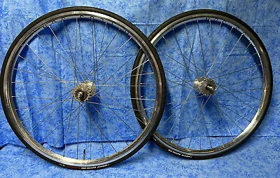 H Plus Son Archetype Wheelset Silver Polished Philwood Hubs Fixed Gear Fixie 700 • $825