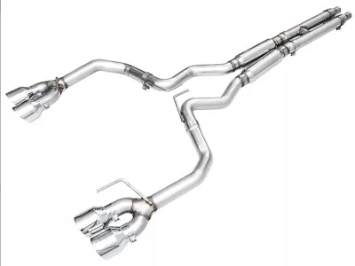 AWE Track Exhaust For 2024 Mustang Dark Horse Coupe 5.0L RWD-Chrome Tips • $1695