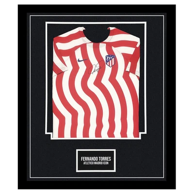 £999.99 • Buy Fernando Torres Signed Jersey Framed - Atletico Madrid 2023 Shirt +COA