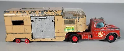 Vintage Matchbox King Size K-18 Dodge Tractor With Articulated Horse Van • $17.97