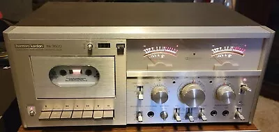 Vintage Harman Kardon HK 3500 Cassette Deck (TESTED) Tape Player H/k • $149.99