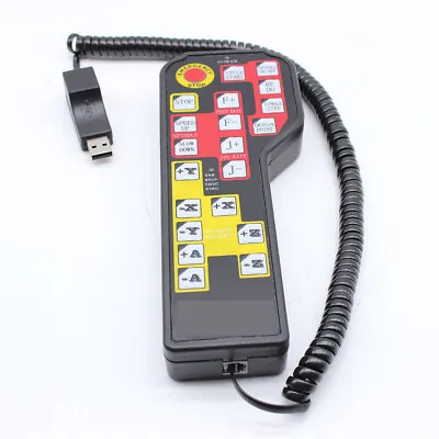 For Mach 3 Only 4 Axis Industrial Mach 3 CNC Engraving Machine Controller Remote • $38.95