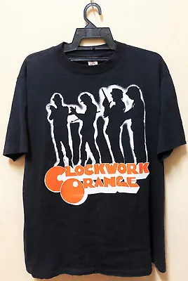 VINTAGE 90s A CLOCKWORK ORANGE PUNK ROCK MOVIE T-SHIRT STANLEY KUBRICK • $384.99