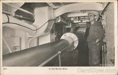 Navy England In The Screw Alley G & P. Ltd. Postcard Vintage Post Card • $9.99