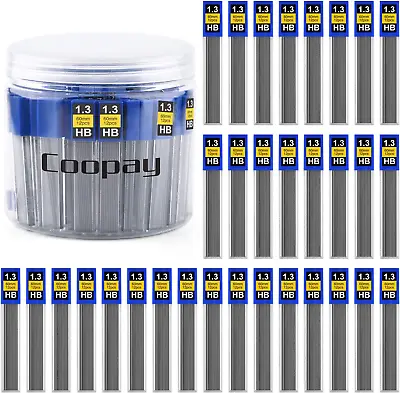 720 Pieces Lead Refills 1.3 Mm HB Break Resistant Mechanical Pencil Refills 12  • $23.59