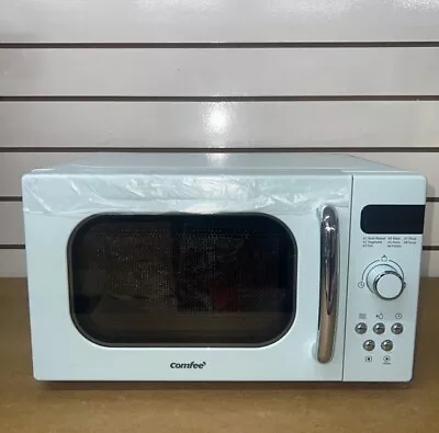 COMFEE' Retro Style 800w 20L Microwave Oven With 8 Auto Menus 5 Cooking Power L • £20.56