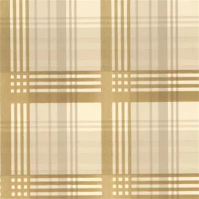 Mulberry Home Modern Tartan Flock FG063-K120 Flocked Wallcovering • $100