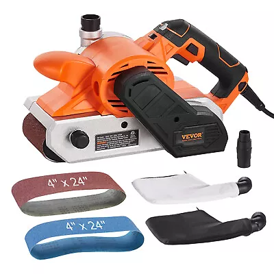 VEVOR 10.0AMP 4  X 24  Belt Sander Woodworking Workshop Corded Electric 6 Speeds • $72.99