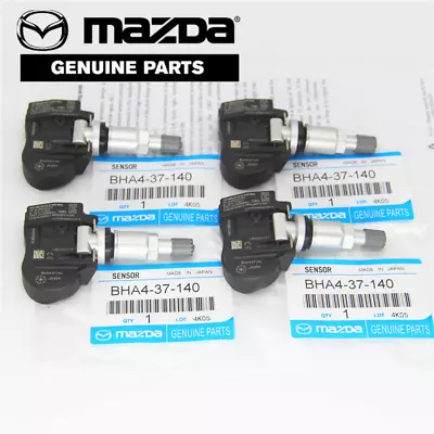 4PCS BHA4-37-140 TIRE PRESSURE SENSORS TPMS Fit Mazda 2 3 5 6 CX7 CX9 RX8 Miata • $44.10