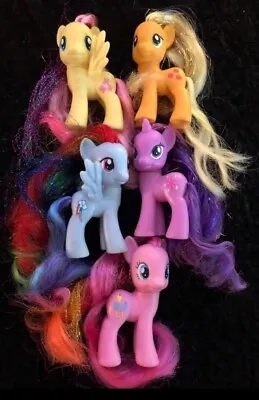 My Little Pony Friendship Is Magic Lot 5 Rainbow Power Fluttershy Dash Pinkie • $24.99
