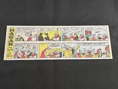 #Q01 HAGAR THE HORRIBLE Lot Of 5 Sunday Quarter Page Comic Strips 1985 • $6.99