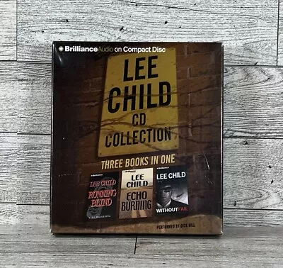 Lee Child CD Collection 2: Running Blind Echo Burning Without Fail Dick Hill NEW • $39.99