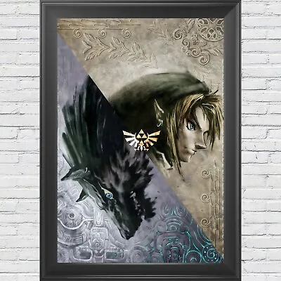 The Legend Of Zelda Twilight Princess Cover Poster 12 X18  Nintendo GameCube • $9.99