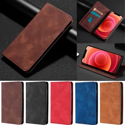 $17.89 • Buy For Sony Xperia XZ Premium 1 10 IV III Flip Stand Matt Leather Wallet Case Cover