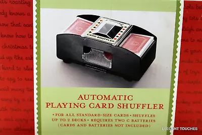 2 Deck Card Shuffler (#2609)Black • $31.06