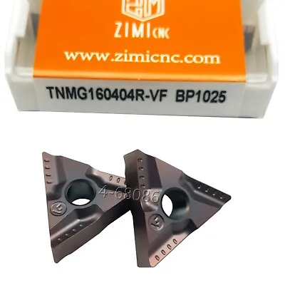 TNMG160404 R-VF TNMG331 Carbide Insert Lathe Turning Insert For Stainless Steel • $20.30
