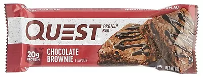 Quest Chocolate Brownie Flavoured Protein Bar 12 Pack X 60 G • $65.15