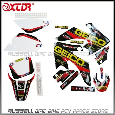 XR50 CRF50 Sticker Graphics Motorcycle For Honda CRF50 Dirt Pit Bike Style Parts • $20.89