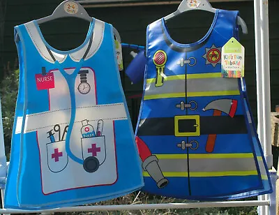 £5.99 • Buy Nurse - Fireman - Fairy - Pirate PEVA Childrens Dress Up - Cooking  Tabard Apron