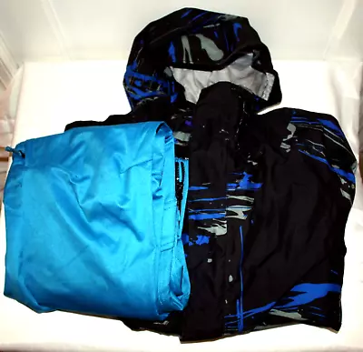 $20 • Buy Volcom/Aperture Blue/Black Men's Ski Suit Size Medium Nice! LOOK!