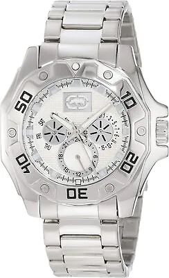 Marc Ecko Men's Rhino Power Play Three Eye Multifunction Street Sport 44mm Watch • $80