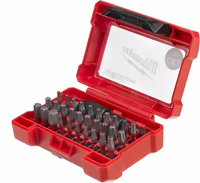 Shockwave Compact Bit 32 Piece Torx Set 4932471586 Set Of 32 Red • $28.61