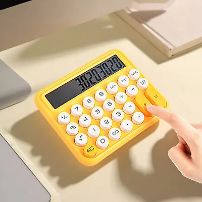 £10.31 • Buy 12-digit/with Large Lcd Display - Large LCD Display Big Round Button Calculator