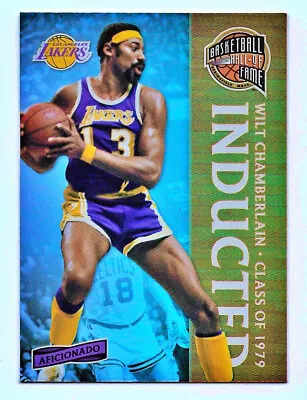 2016-17 Panini Aficionado Inducted #145 Wilt Chamberlain HOF L.A. Lakers • $1.49