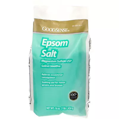 GoodSense Epsom Salt Bag 1 Lbs • $10.82