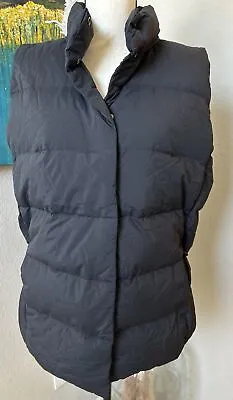 Mountain Hardwear Glacial Storm Down Vest Black Size Large 600 Fill • $44.99