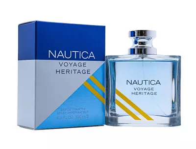 Nautica Voyage Heritage By Nautica 3.4 Oz EDT Cologne For Men New In Box • $18.88
