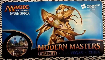 MTG 2015 Grand Prix Utrecht Magic The Gathering Playmat Ultra Rare Pro Spielmate • £41.11