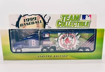 Matchbox 1999 Limited Edition Boston Red Sox Peterbilt Tractor-Trailer Hauler • $26