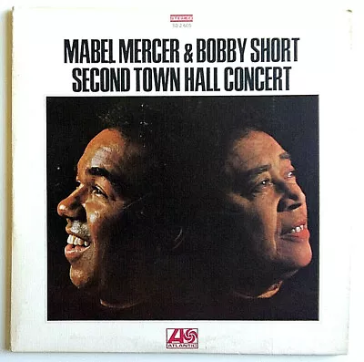 MABEL MERCER & BOBBY SHORT ‎– Second Town Hall Concert - Vinyl 2xLP 1969 SD 2605 • $55