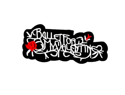 £2.90 • Buy Bullet For My Valentine Iron On Or Sew Embroidered Patch Badge Collectable Rock