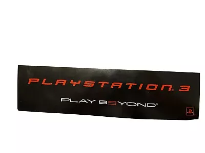 Original 2006 Promotional Ps3 PlayStation 3 Bumper Sticker • $14.99