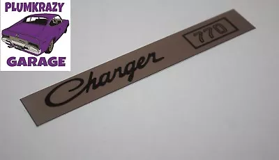 Chrysler Valiant Interior  Name Plate Insert : Charger 770 Vh Vj Vk 265 Hemi 318 • $20.50