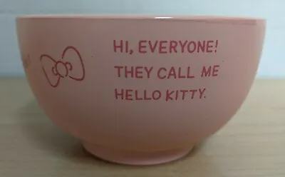 £21.88 • Buy Rare Hello Kitty Sanrio Pink Bowl Japanese Sticker 2017