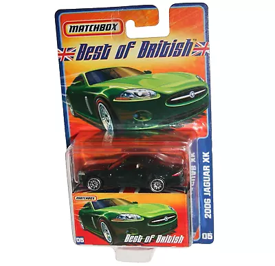 Matchbox Superfast - Best Of British 2006 JAGUAR XK (Green) #05 • $17.69