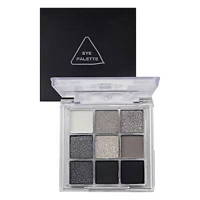 9 Colors Eyeshadow Palette Black Swan Smokey Eye Glitter Long-Lasting Eye Makeup • £6.43