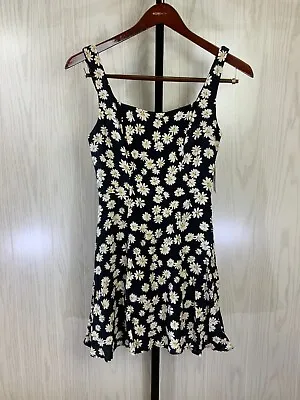 B. Smart Floral Fit & Flare Mini Dress Women's Size 3 Black/Wht NEW MSRP $59 • $19.99