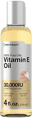 Vitamin E Oil For Skin 30000 IU | 4 Fl Oz | 100% Pure Oils | Moisturizing Oil | • $11.60