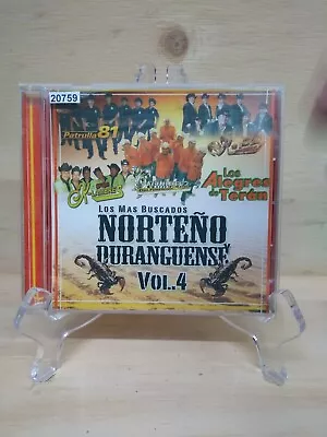 Los Mas Buscados Norteno Duranguense Vol.4  2009  • $12