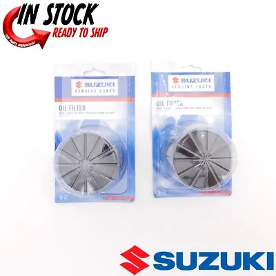 OIL FILTER SUZUKI GENUINE OEM 16510-07J00-000 16510-07J00 X2 • $29.75