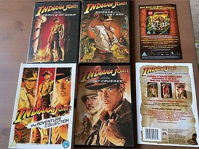 Indiana Jones: The Adventure Collection R2 DVD Box Set - Complete - VGC  • £3.39