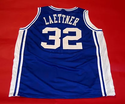 Christian Laettner Custom Duke Blue Devils Jersey Read Note • $115.44