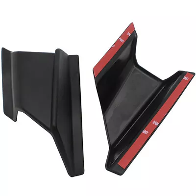 Motorcycle Front Side Spoiler Fairing Side Wing Protector Canard Winglet Cover  • $25.10