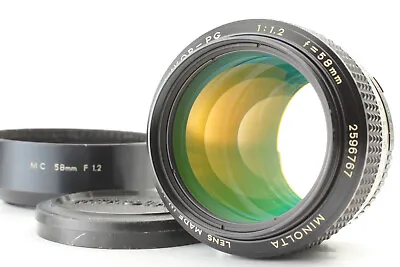  Exc+5  Minolta MC ROKKOR-PG 58mm F/1.2 Prime MF Lens From JAPAN • $369.99